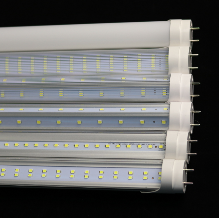 PC+Aluminum High lumen 2ft 4ft 5ft 6ft 8ft  9w 18w 32w 36w 60w 6000k T8 led tube light