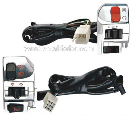 7/8 Handlebar Motorcycle Accident Hazard Light Switch ON/OFF Button
