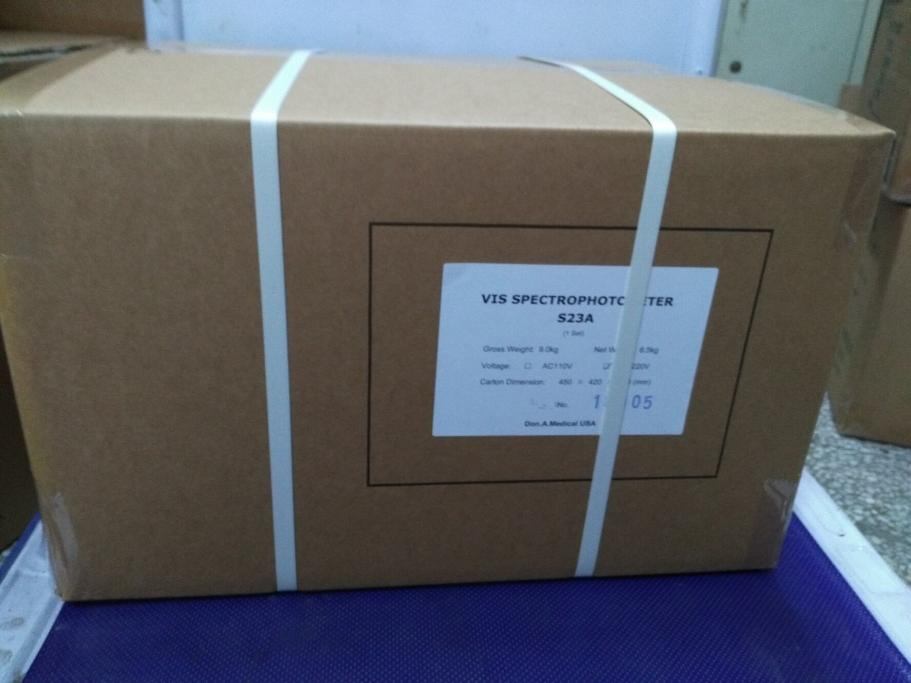 Benchtop Visible Spectrophotometer Instrument Price model of S23A