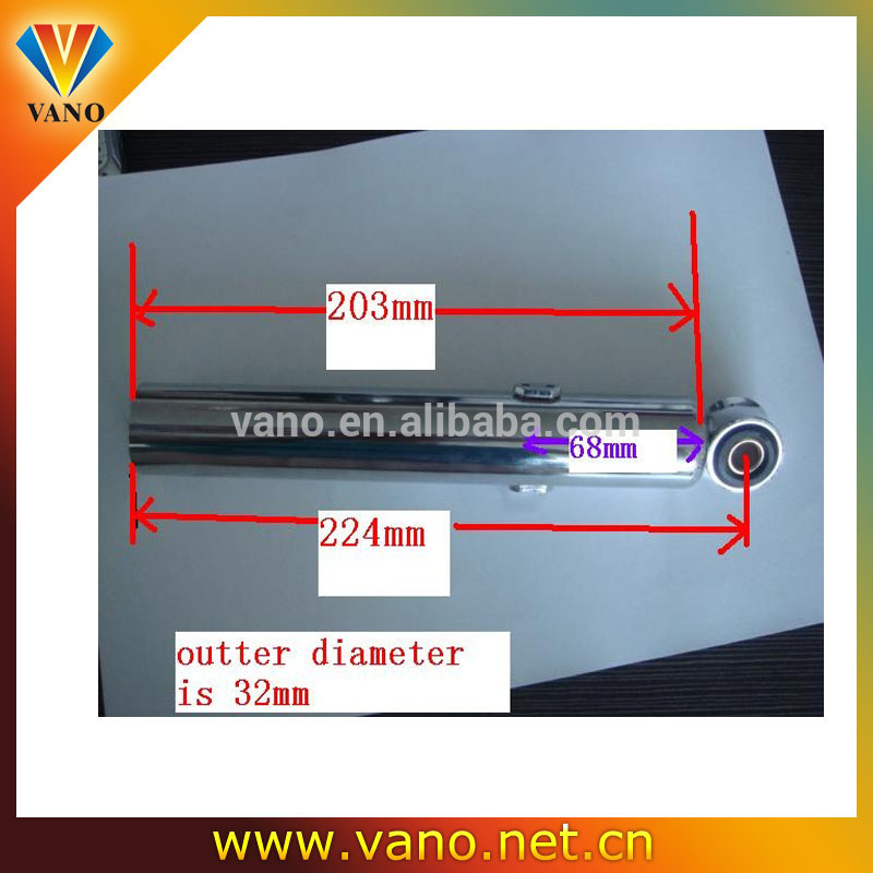 Shock Absorber Repair Kit Chrome Adjustable Rear Shock Absorber Scooter