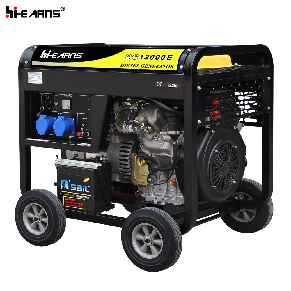 two-cylinder air-cooled diesel generator 10KVA