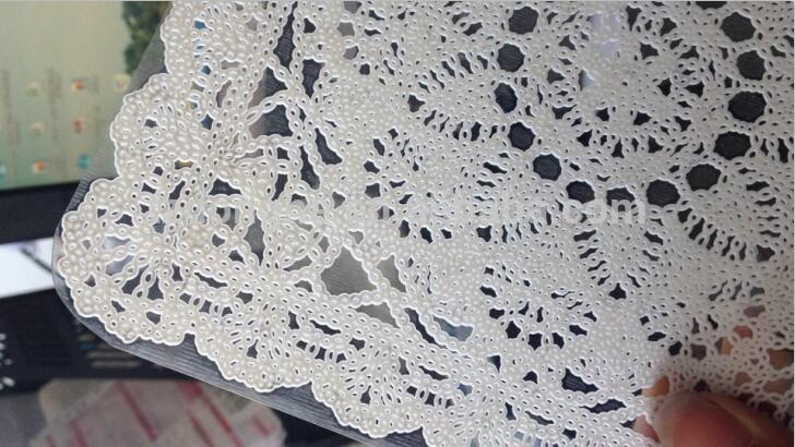 Tabletex Eco-Friendly waterproof vinyl lace placemats