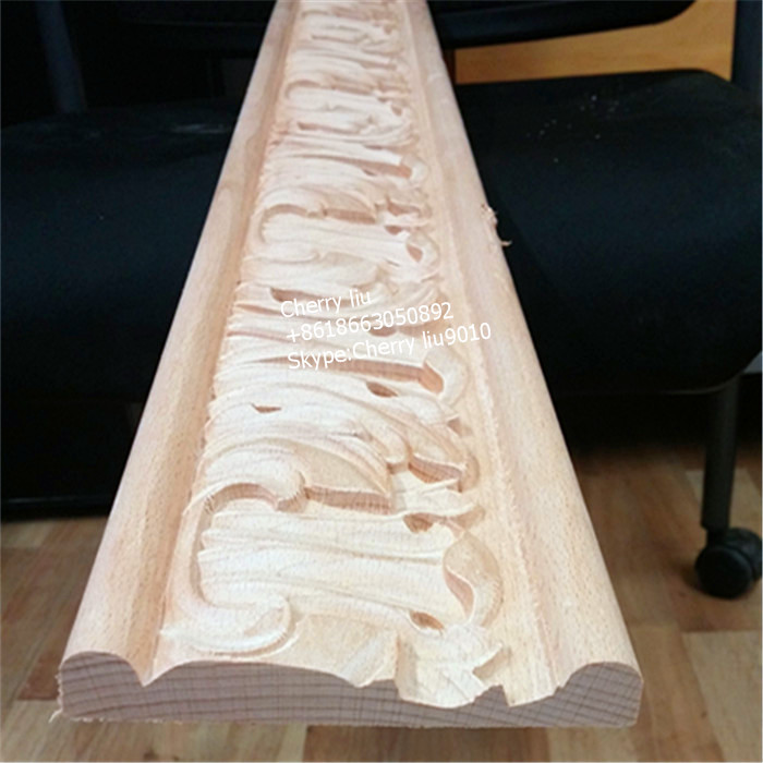 Beech Wood Carved Flower Moulding Egg And Dart Molding