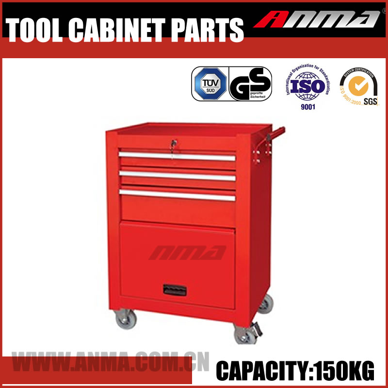Custom red universal cheap workshop metal garage 150kg professional car Tool Cabinet AM121231004