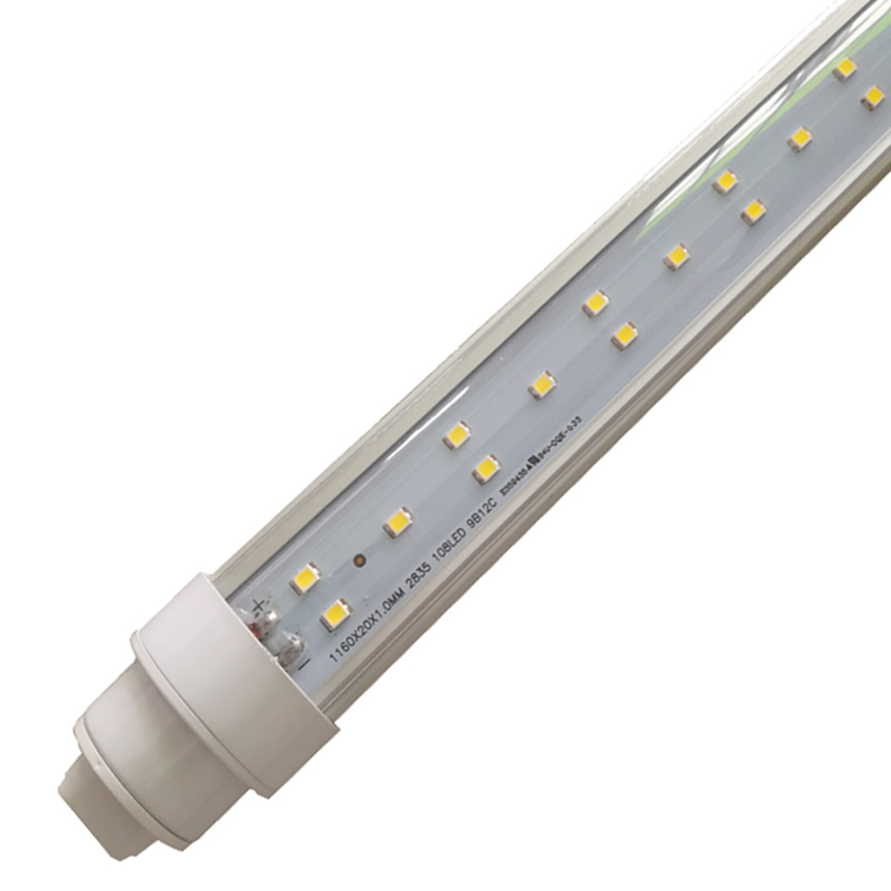 China wholesaler price led tube light UL CUL double sided led tube light fixture