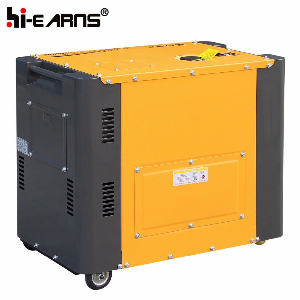 Air-cooled single cylinder 186FA diesel engine mini electric generator