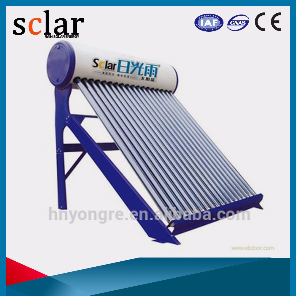 Cheap price galvanized steel portable solar power system non pressurized solar water heater