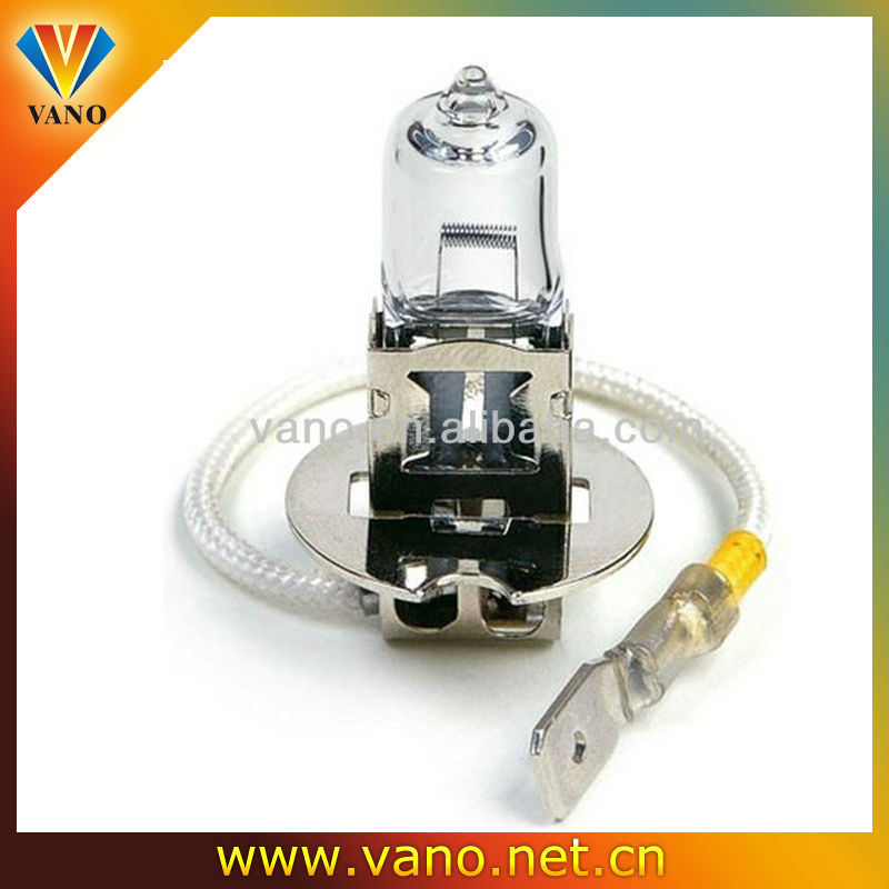 Cheap Super White Automotive Xenon Clear bulb PK22s 12V 35W Halogen bulb H3