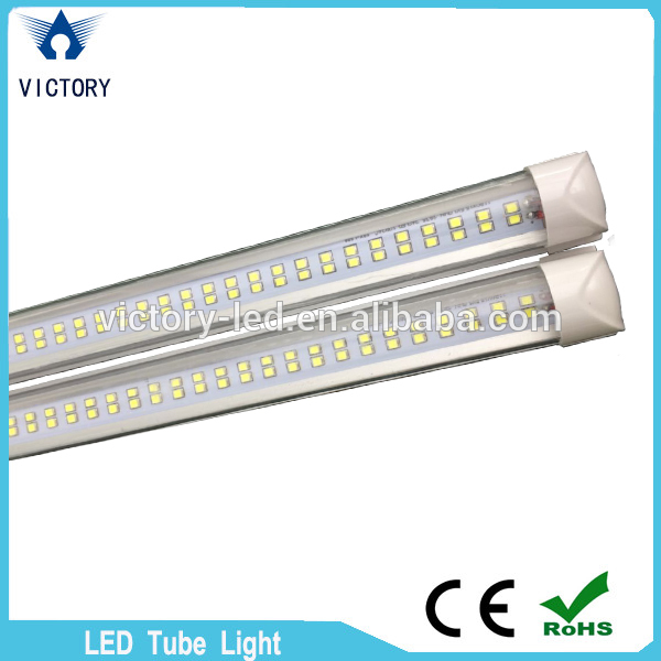 Integrated 150cm 5ft double row 32w t8 tube led light with AC85-277V
