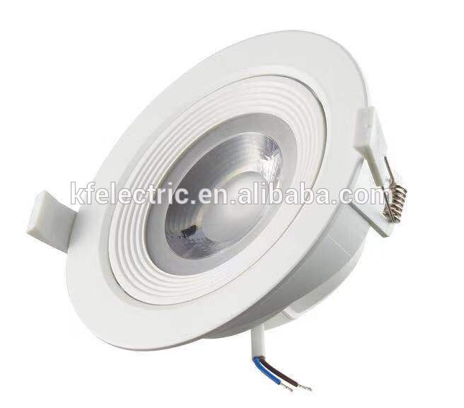 9w indoor round recessed ceiling led spotlight 10-60VDC