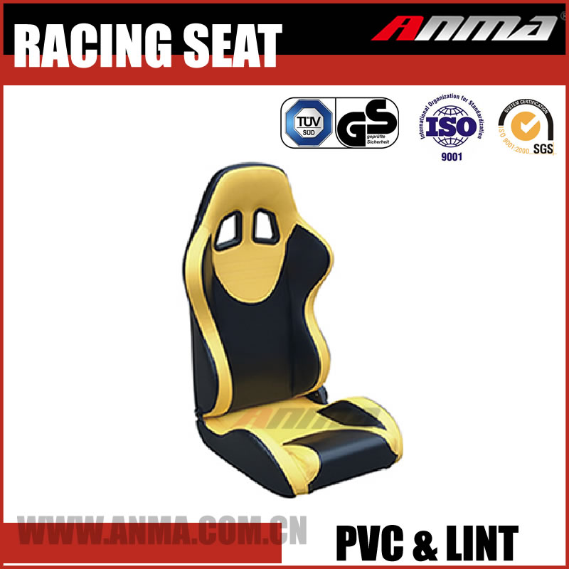 Adjustable interior accessories racing game seat
