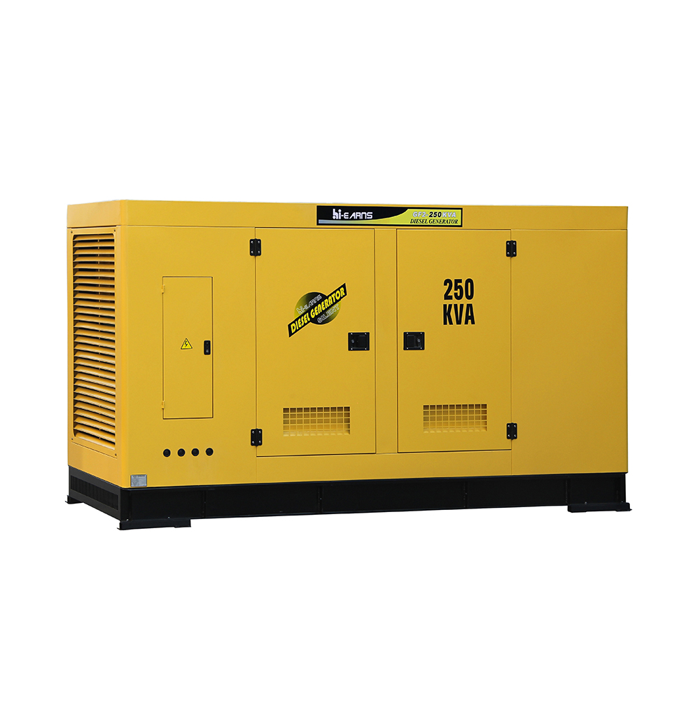 250KVA silent water cooled stamford diesel generator for sale