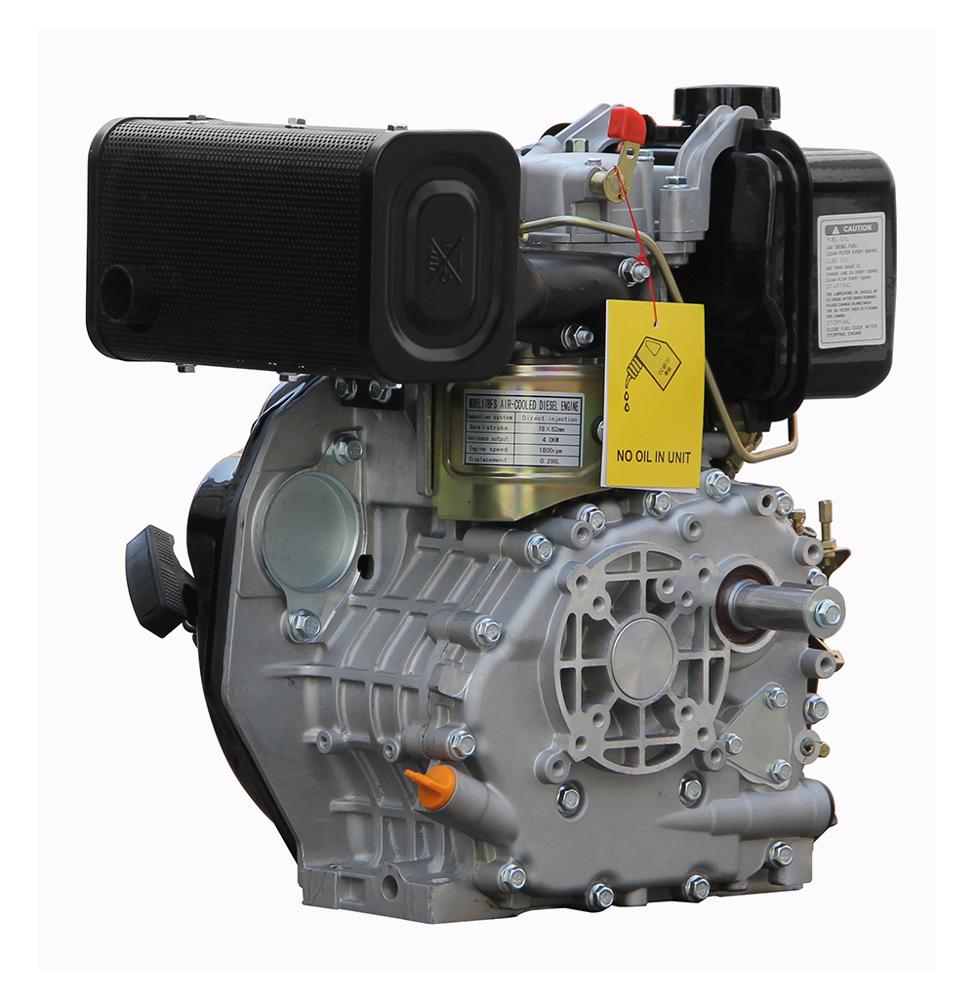 6hp 178F Diesel Engine For 3KW open and silent diesel Generator