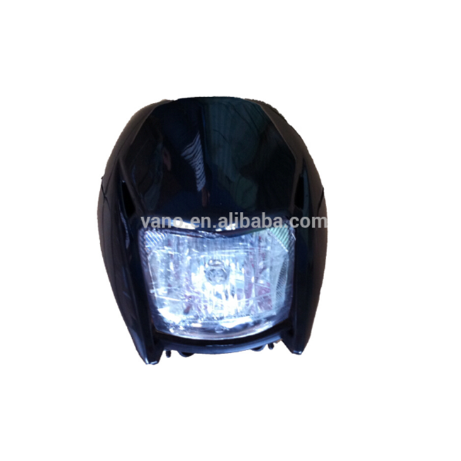 Low Power Consumption Chromed Bross150 LED motorcycle led headlight