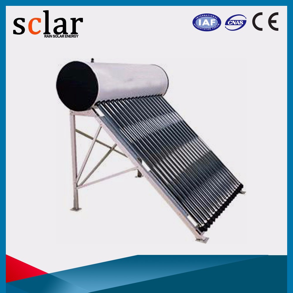 Integrated pressurized solar water heater/ 300Liters /Heat pipe