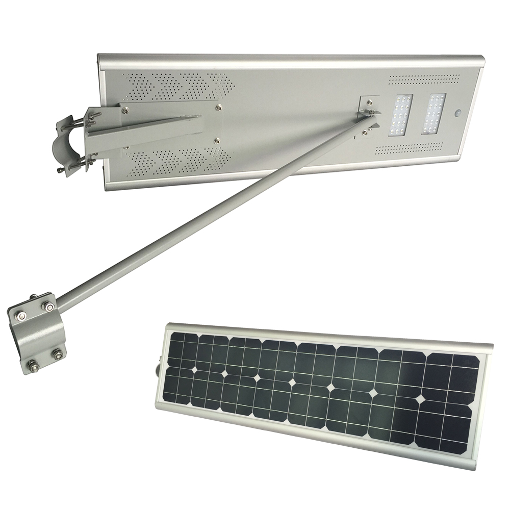 New Design Good Price 10w - 60w All In One Solar Led Stree Light