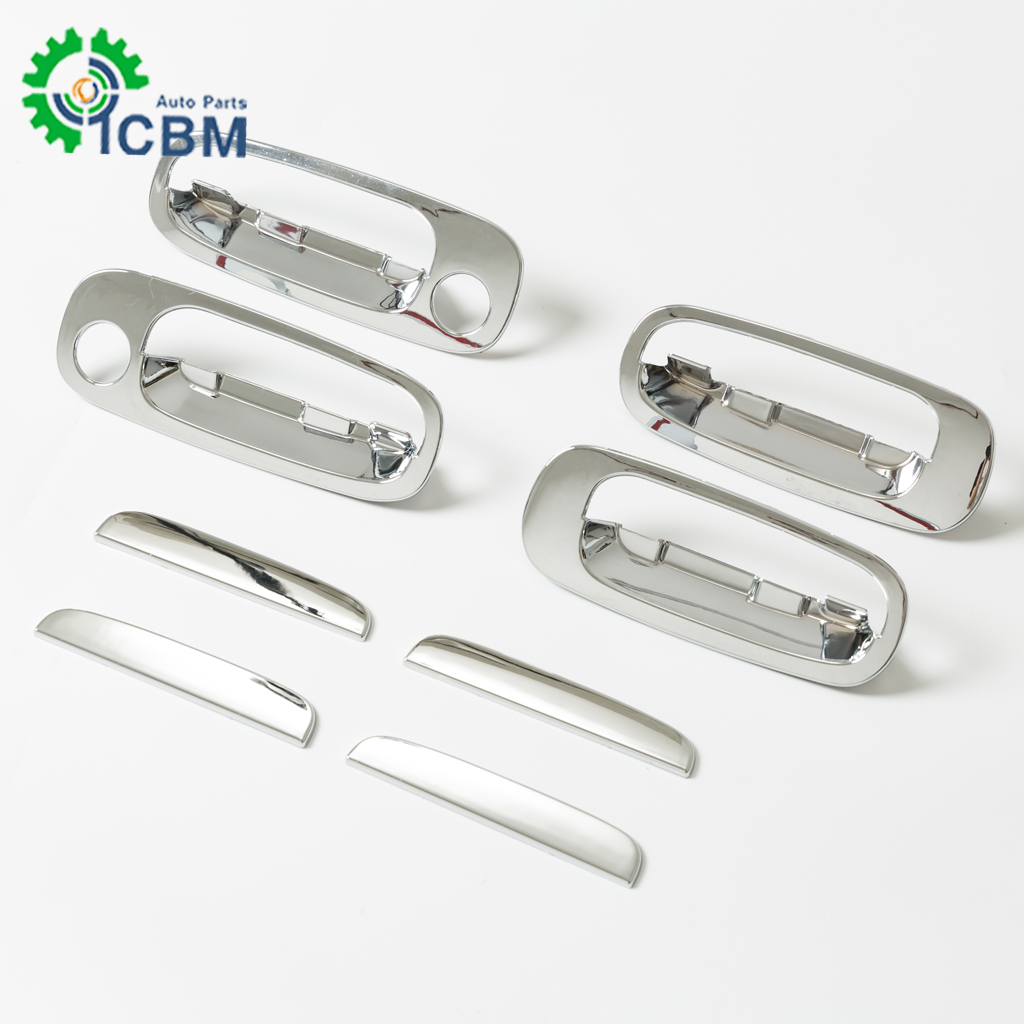 Car Exterior Accessories ABS material Chrome car door handle cover plates For Ipsum 1996-1998