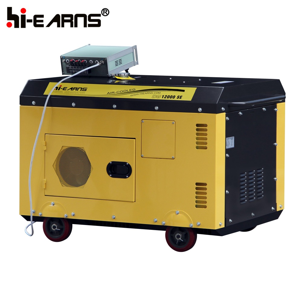 10KVA Silent 30L fuel tank Diesel Generator With ATS