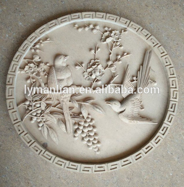 Unfinished round wood Dove applique carved lumber onlays and appliques