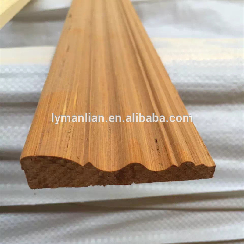 Home decoration wooden cornice mouldings crown wood moulding