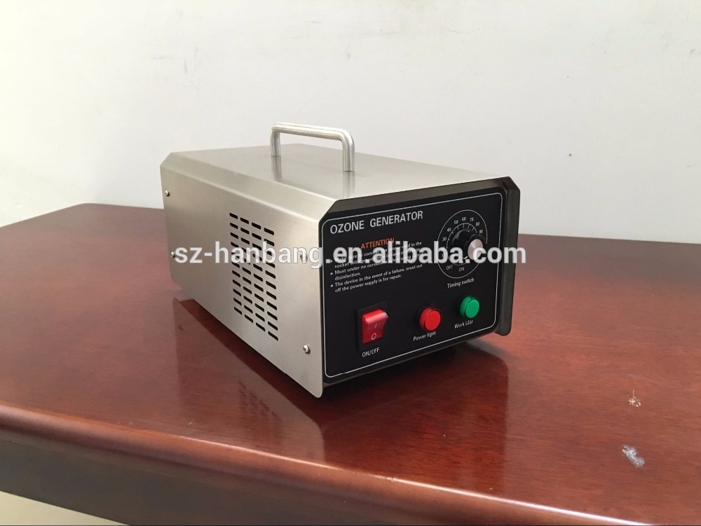 CE standard ozone disinfection machine / ozone generator with ceramic tube air cooling