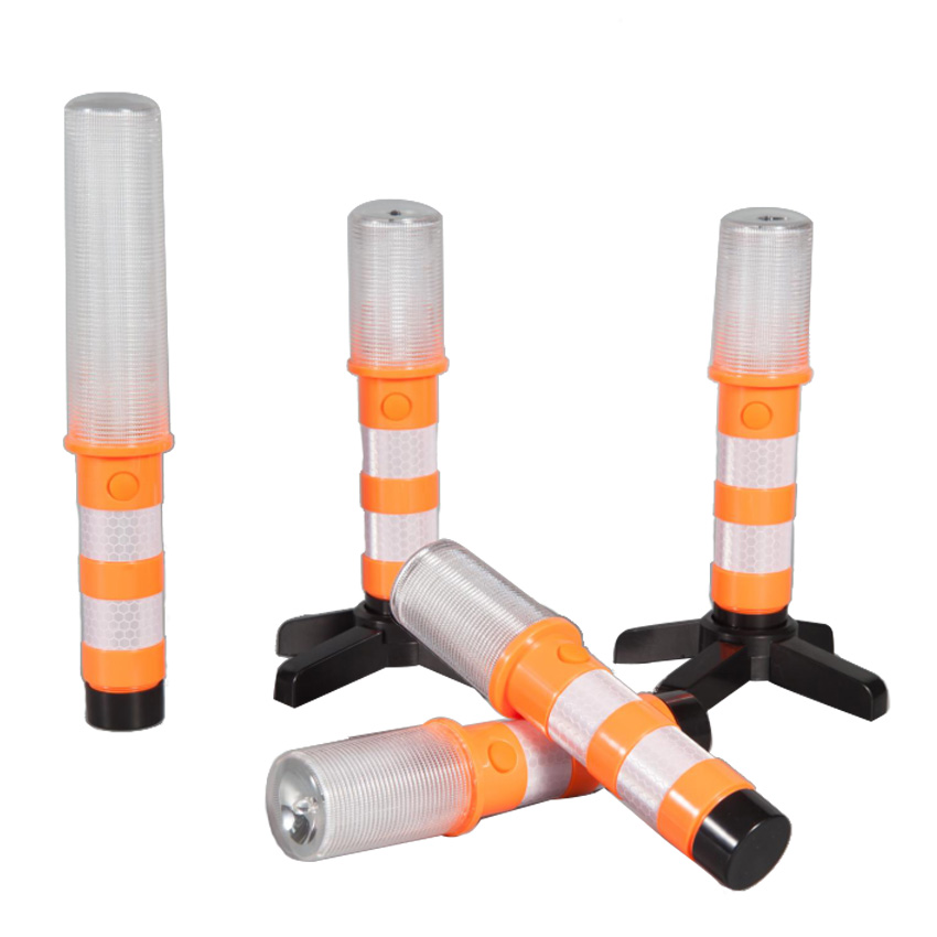 Magnetic base multi function LED working light led roadside safety warning flare
