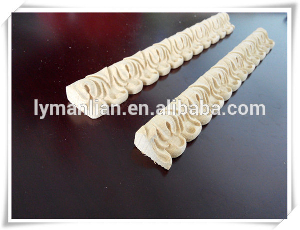 solid wood moulding/carved wood moulding/kitchen cabinet crown moulding