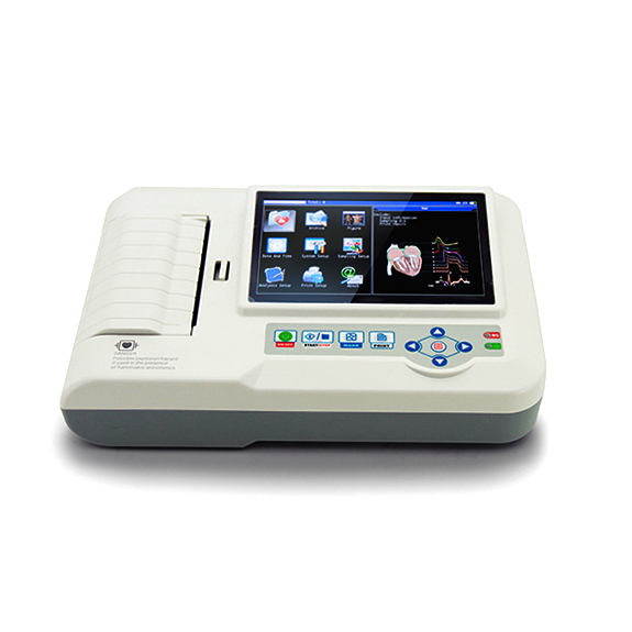 Cheap SIX CHANNEL ELECTROCARDIOGRAPH From China