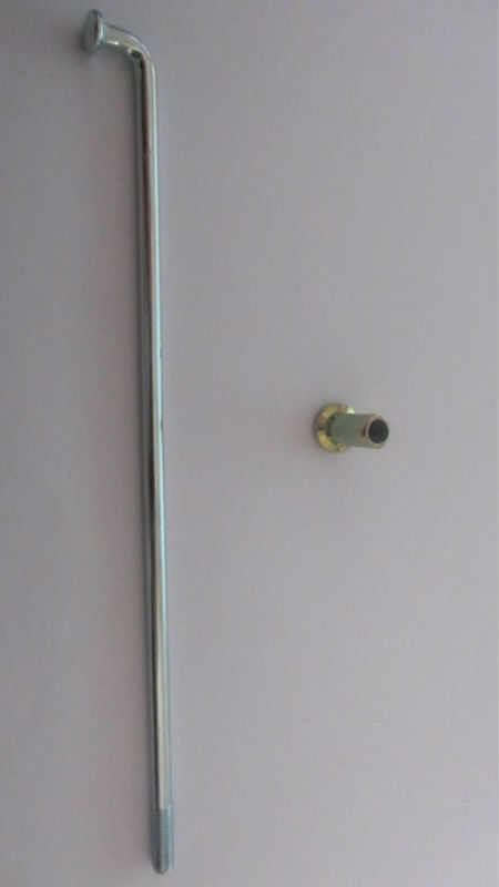 Stainless Steel 8G Motorcycle Spokes and Nipples