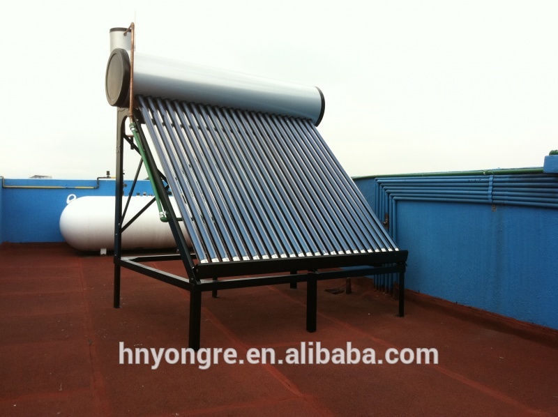 Low(non) pressure solar water heater/150Liters/With Feeding tank