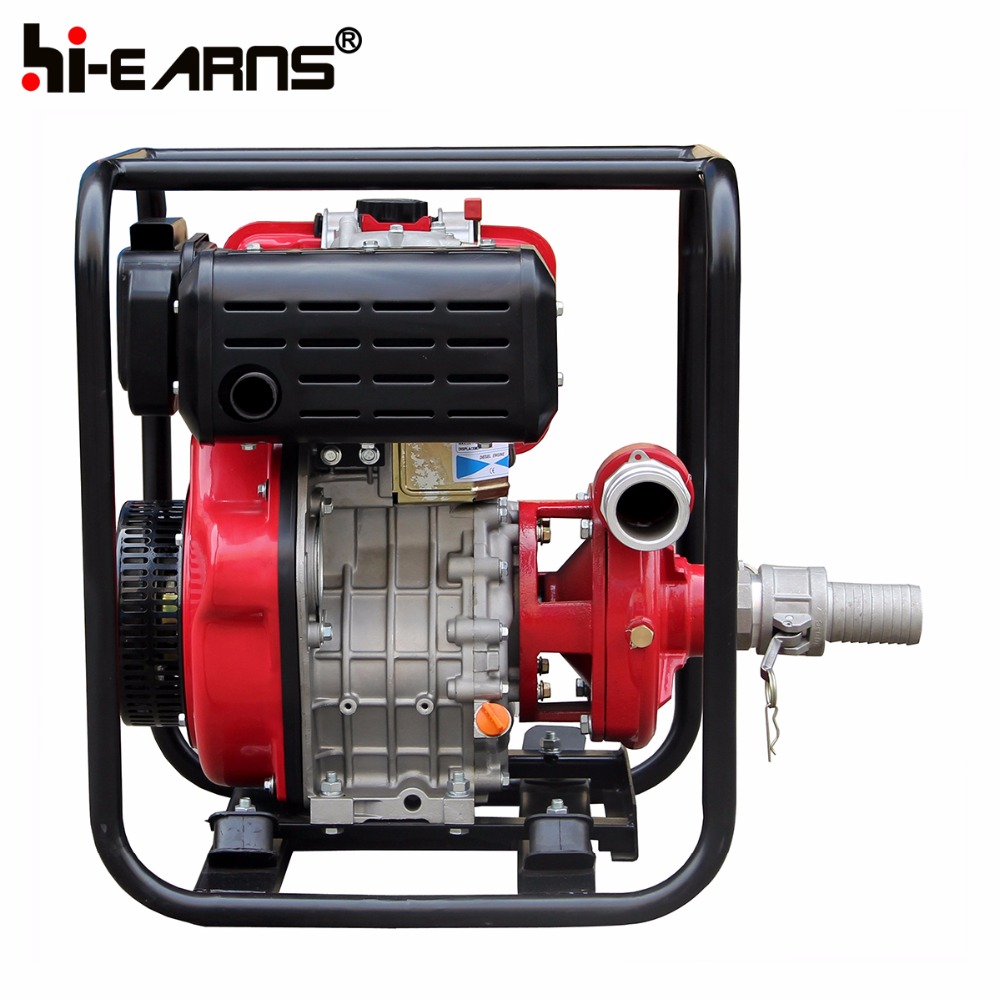 2 inch high pressure cast iron water pump with diesel engine