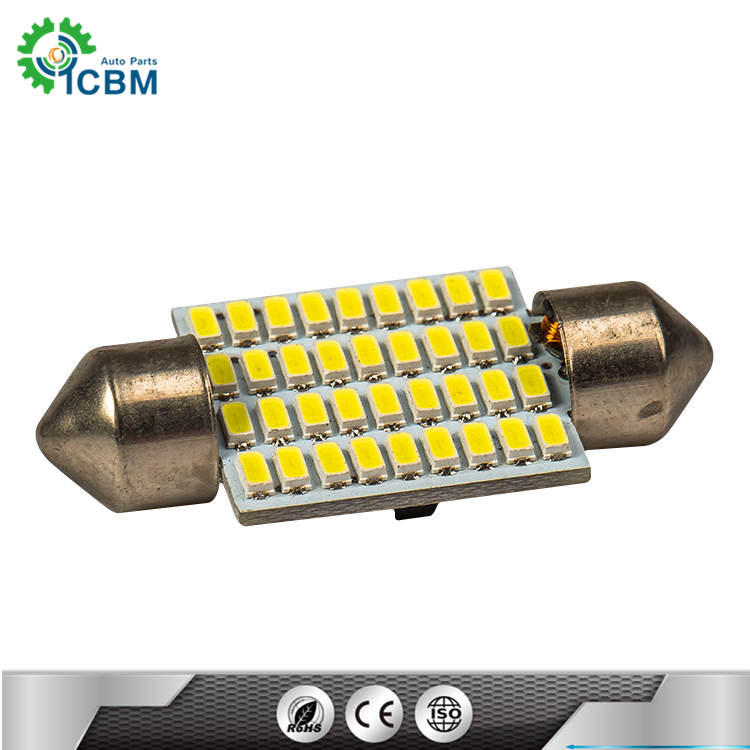 Factory directly sell china SV8.5 48smd * 3014 41 MM automotive festoon bulb