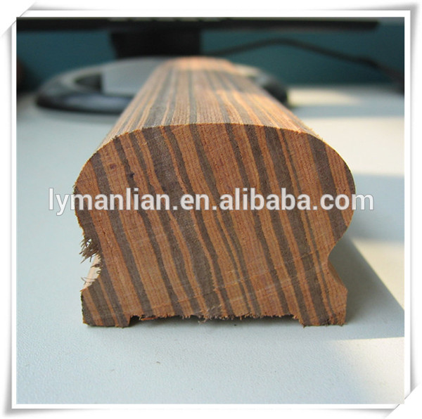 Bulk buy from China wood moulding timber stair handrail