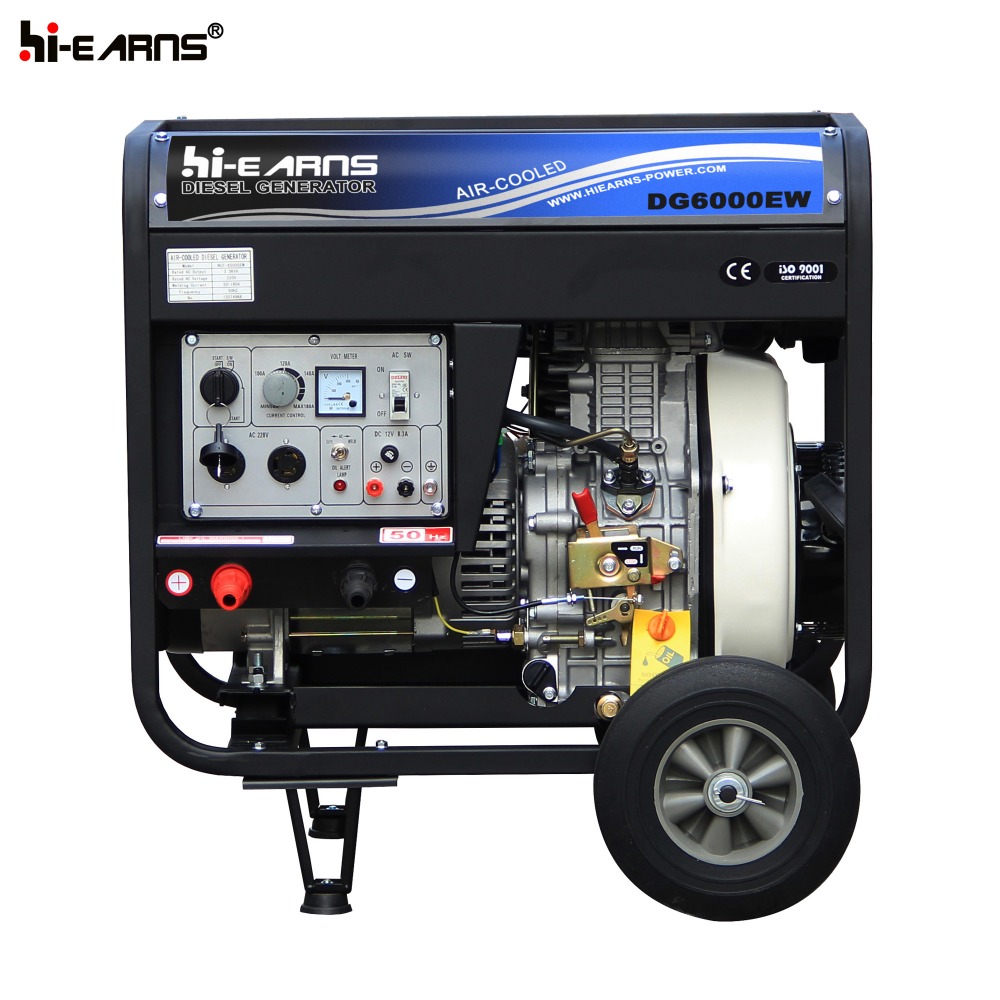 180A/3.2mm diesel welding generator portable welding machine price