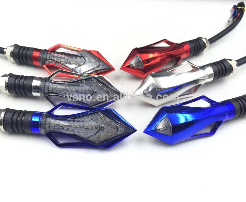 Different color motorcycle LED turn light