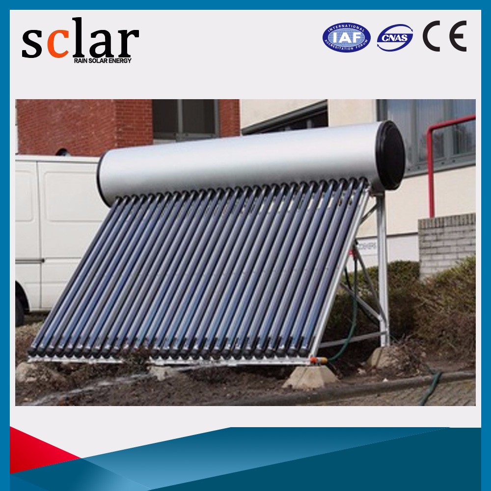 Hot sale pressurized heat pipe solar stock tank 200 Liters water heater