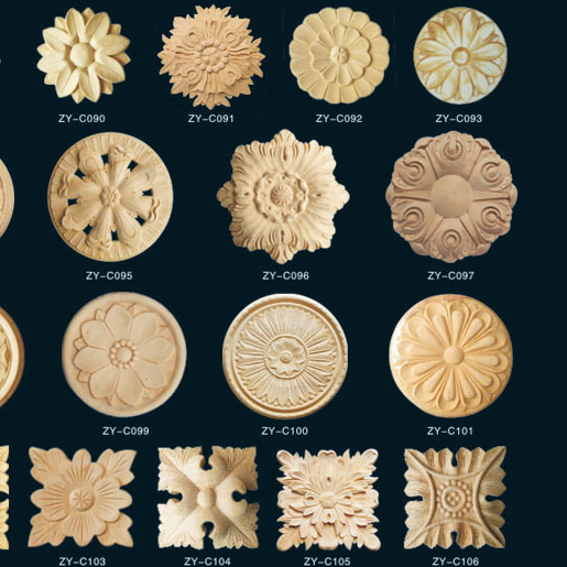 beech carved wall decoration