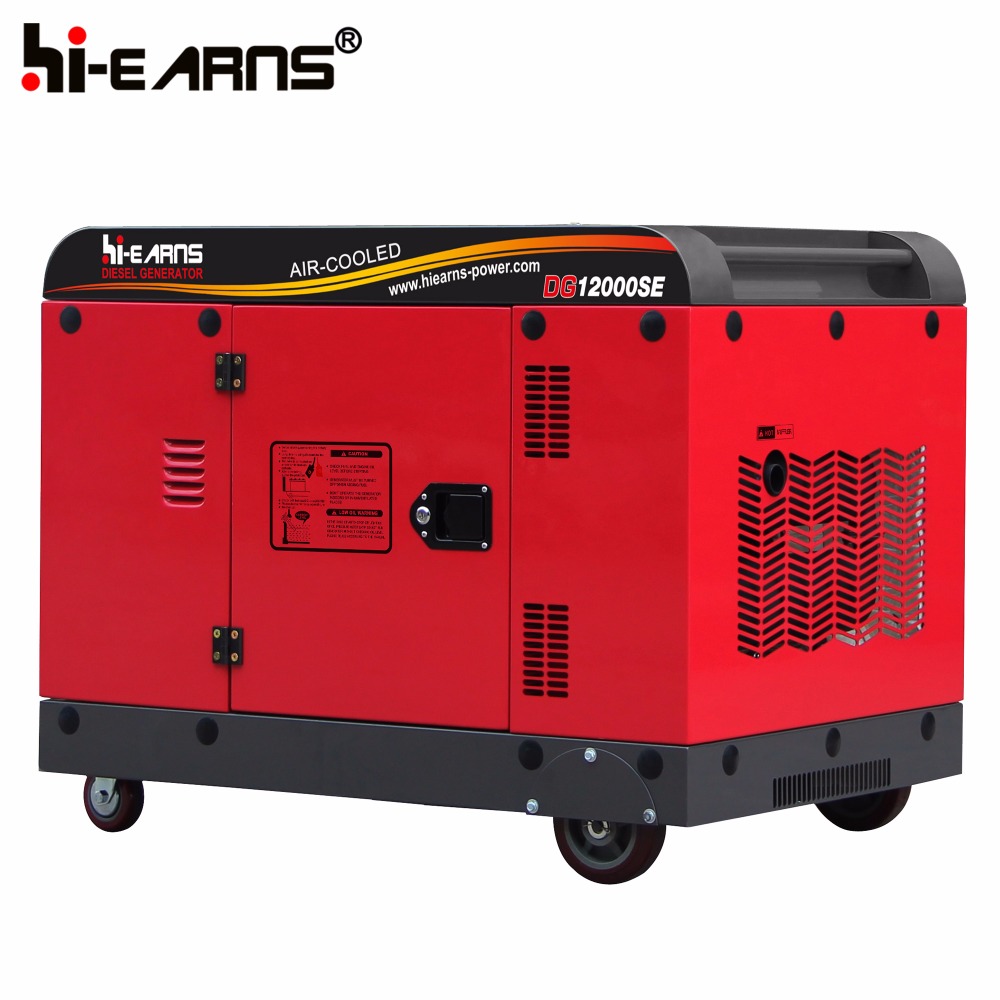 Euro 5 home use super silent diesel motor generator