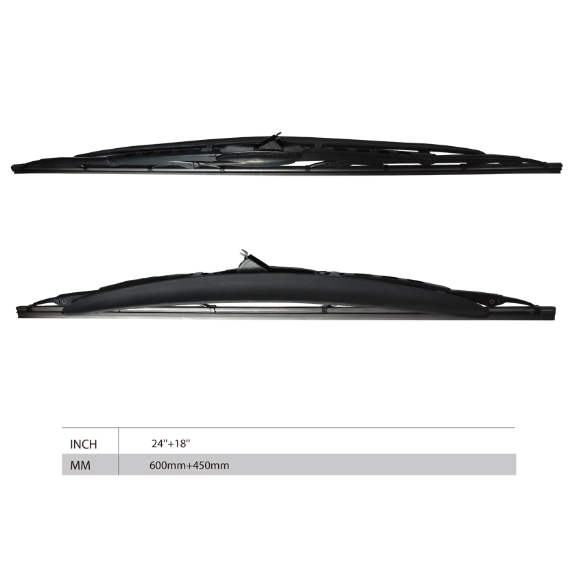 Top Quality Bone Frame High Carbon Steel Metal Screw Type Wiper Blade