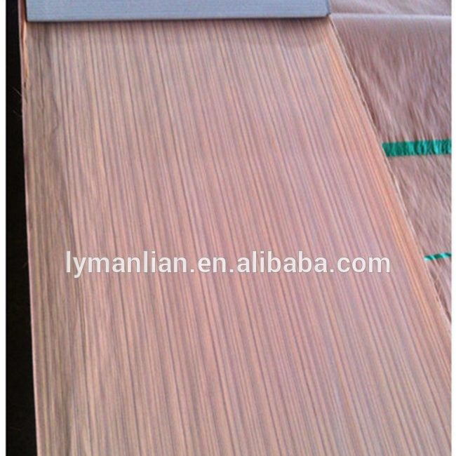 engineered wood veneer 0.3mm White Ebony Sliced Cut Wood Veneer