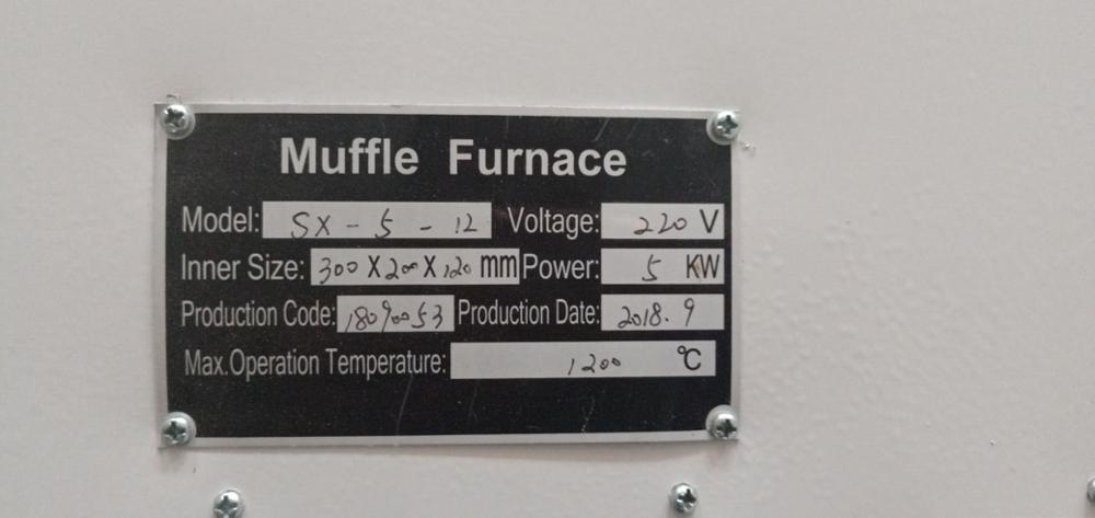 High Quality Industrial Laboratory Muffle Furnace Price with 1000 Degree SX-4-10