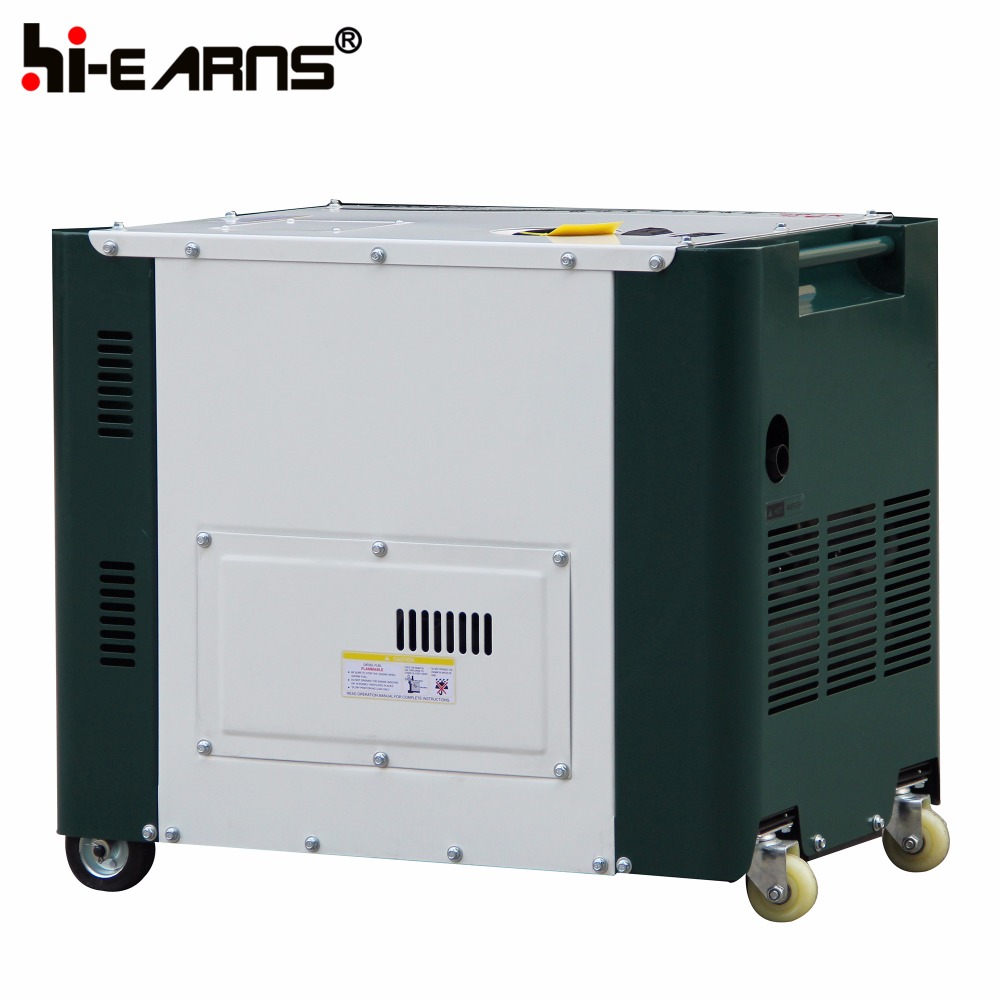 air cooled 5000KW silent diesel generator honda