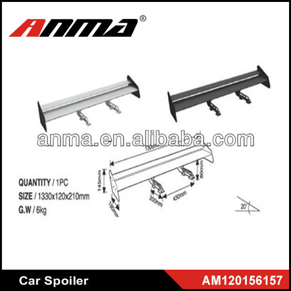 Hot sell car exterior parts universal car auto spoilers