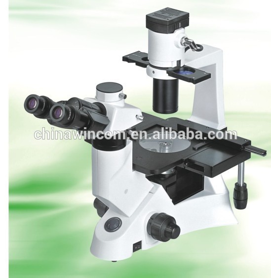 High Quality Inverted Biological Trinocular Microscope NIB100 with low price