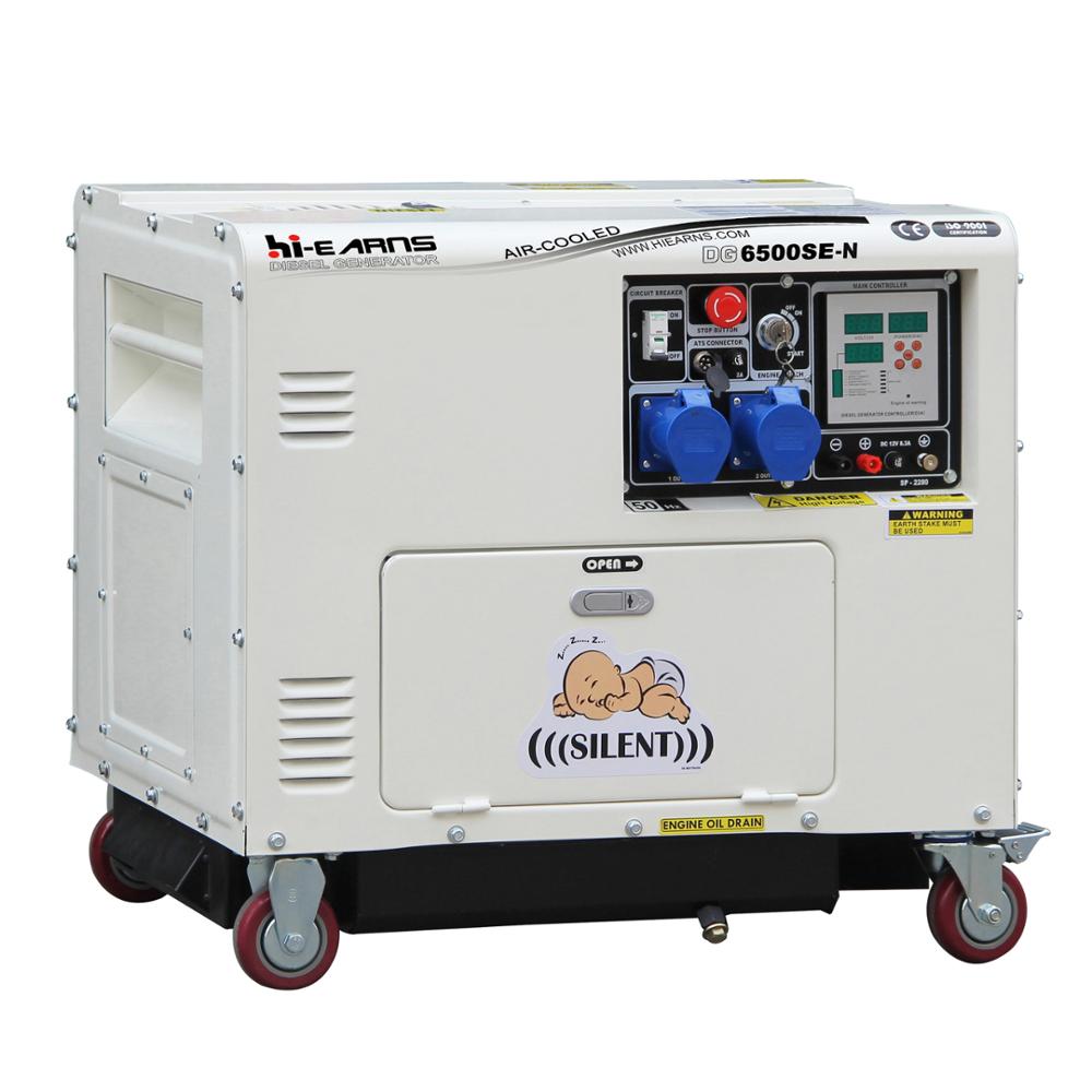 Best price 5KW 50HZ single phase diesel engine super silent power generator no fuel