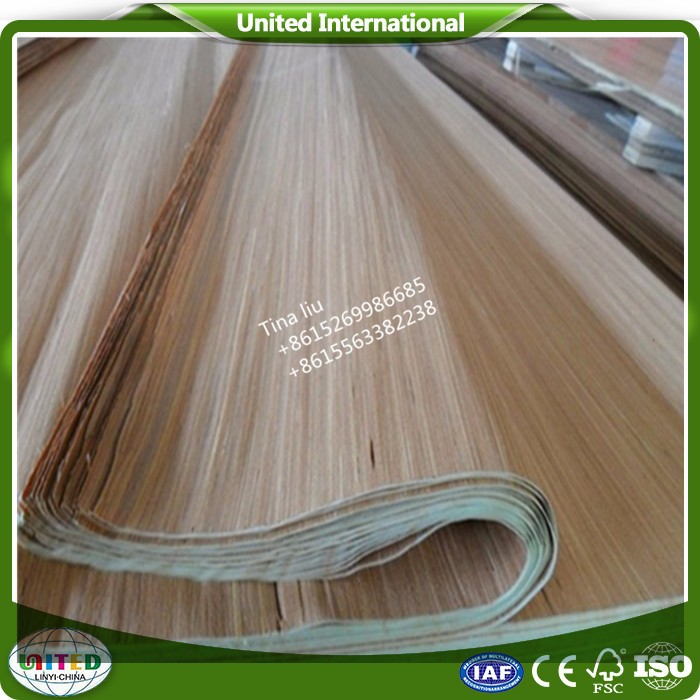 Plywood face venner 1220x2440x0.28mm keruing recon veneer