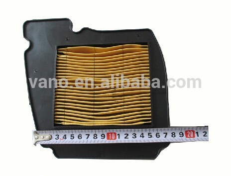 21 x 21cm New Yellow Paper Motorcycle air filter