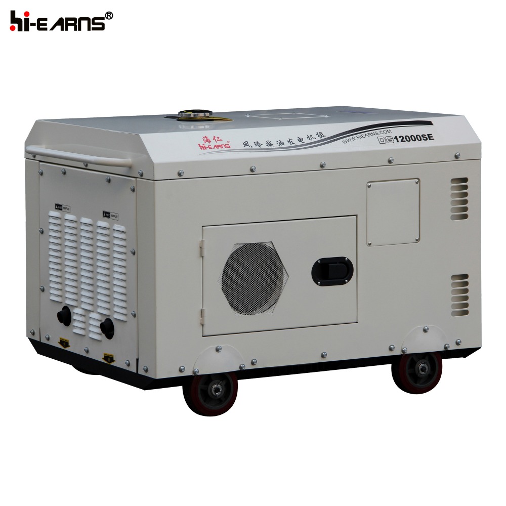 8.5KW silent Air-cooled two cylinder diesel generator