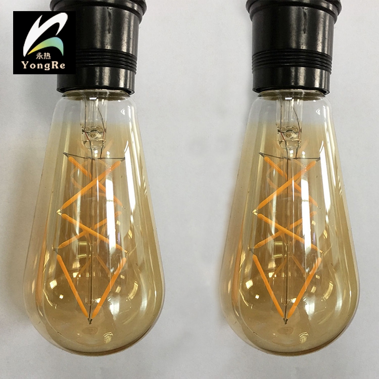 Durable In Use Edison Bulbs Wholesale ST64 E27 E26 Incandescent Led Lamp
