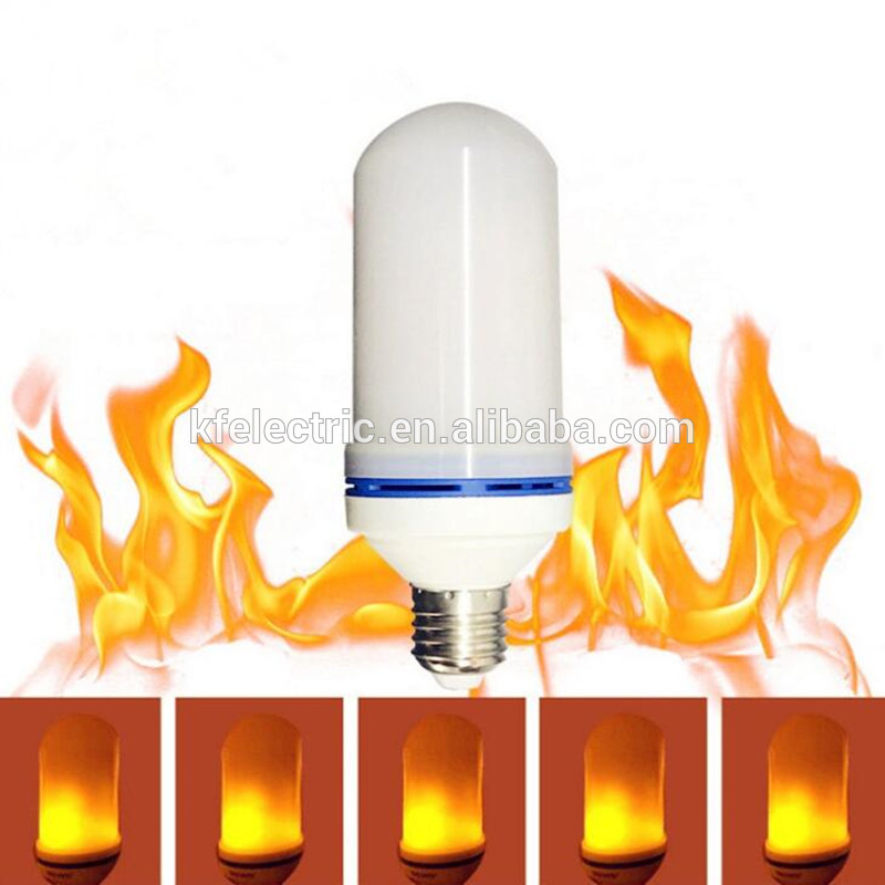 LED Flame Effect Light Bulb, E26 LED Flickering Flame Light Bulbs, 105pcs 2835 LED base Simulated Decorative